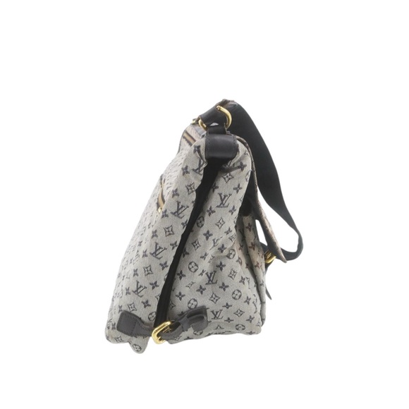 LOUIS VUITTON Blue Monogram Mini Lin Sac A Langer Diaper Bag- RARE - Picture 4 of 10